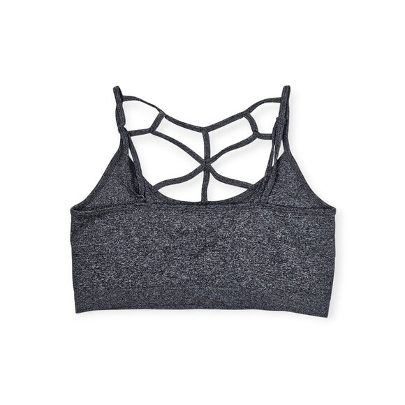 Zenana Outfitters On The Go Adjustable Bralette L/XL Charcoal - Picture 3 of 4